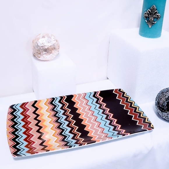 Missoni for Target Other - Missoni Chevron Stoneware platter NWT๐ฆ๐ Missoni for Target Other - Missoni Chevron Stoneware platter NWT๐ฆ๐